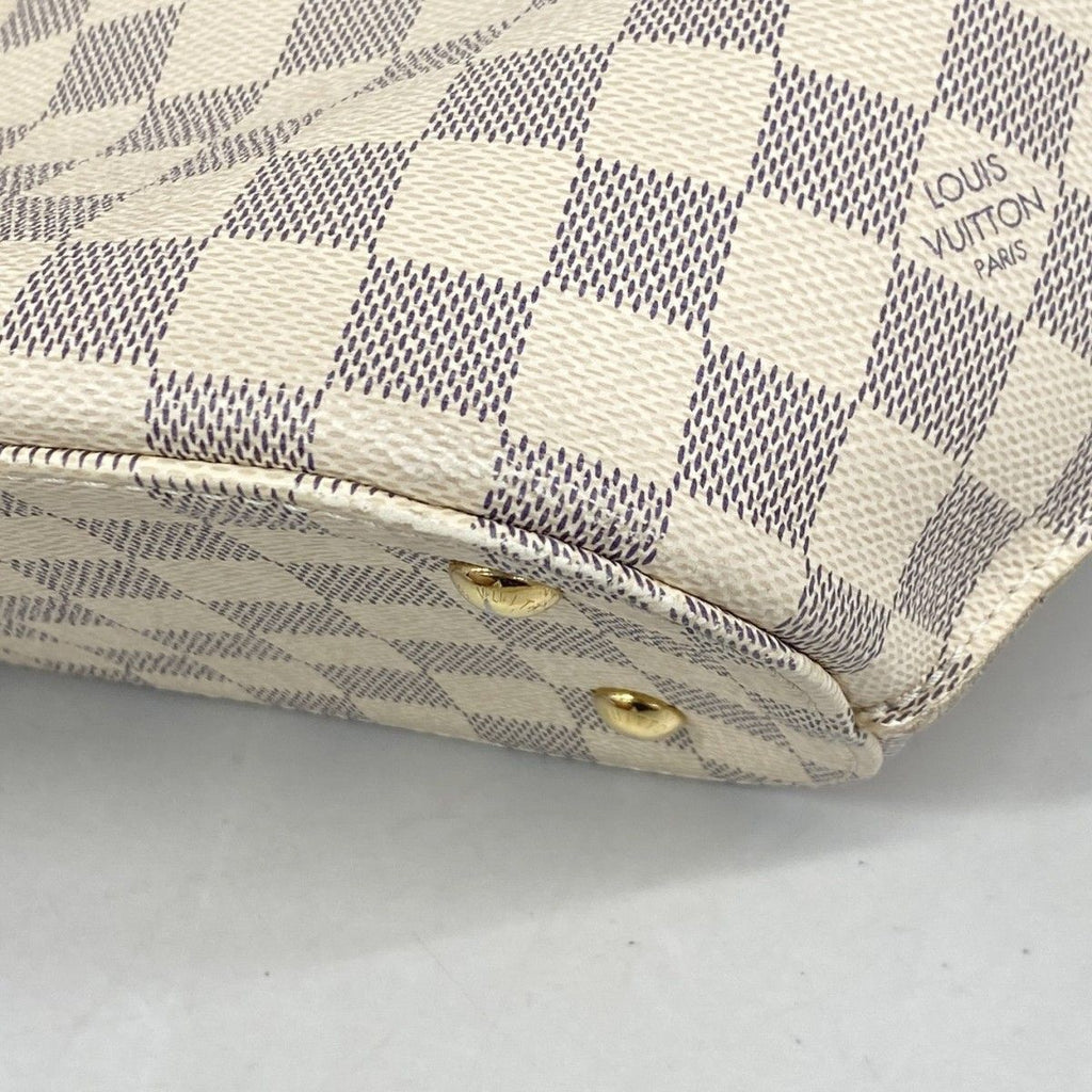 Louis Vuitton Tote Damier Azur Girolatta White — view 7