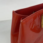 Louis Vuitton Handbag Vernis Reed PM Rouge — view 8