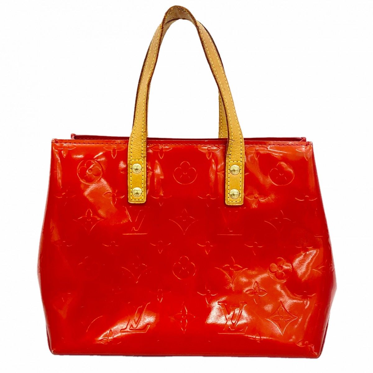 Louis Vuitton Handbag Vernis Reed PM Rouge