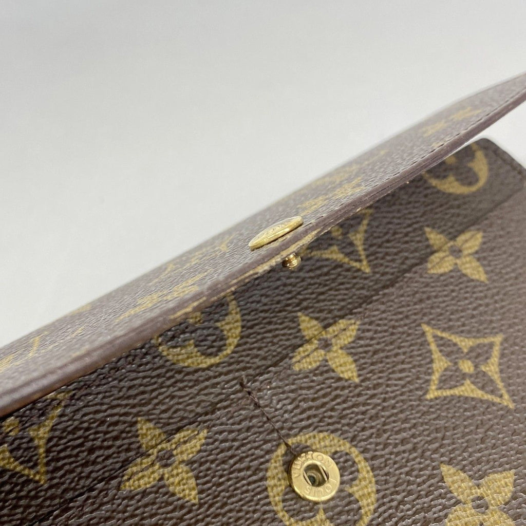Louis Vuitton Wallet Monogram Pochette Porte-Monnaie Cles Brown — view 7