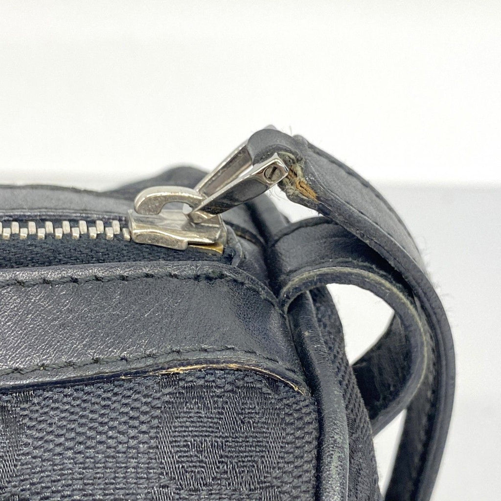 Gucci Handbag GG Canvas 000 Black Silver — view 7
