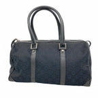 Gucci Handbag GG Canvas 000 Black Silver