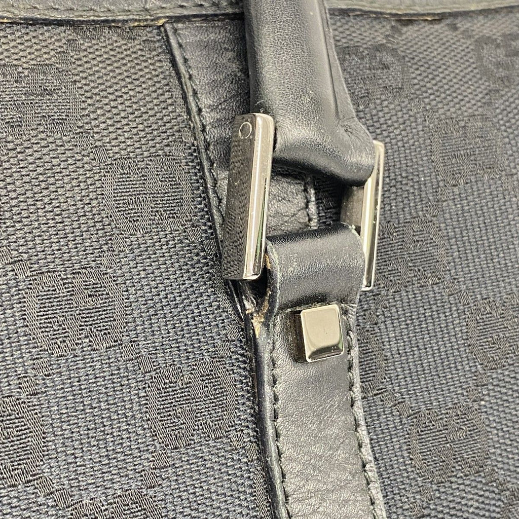 Gucci Handbag GG Canvas 000 Black Silver — view 8
