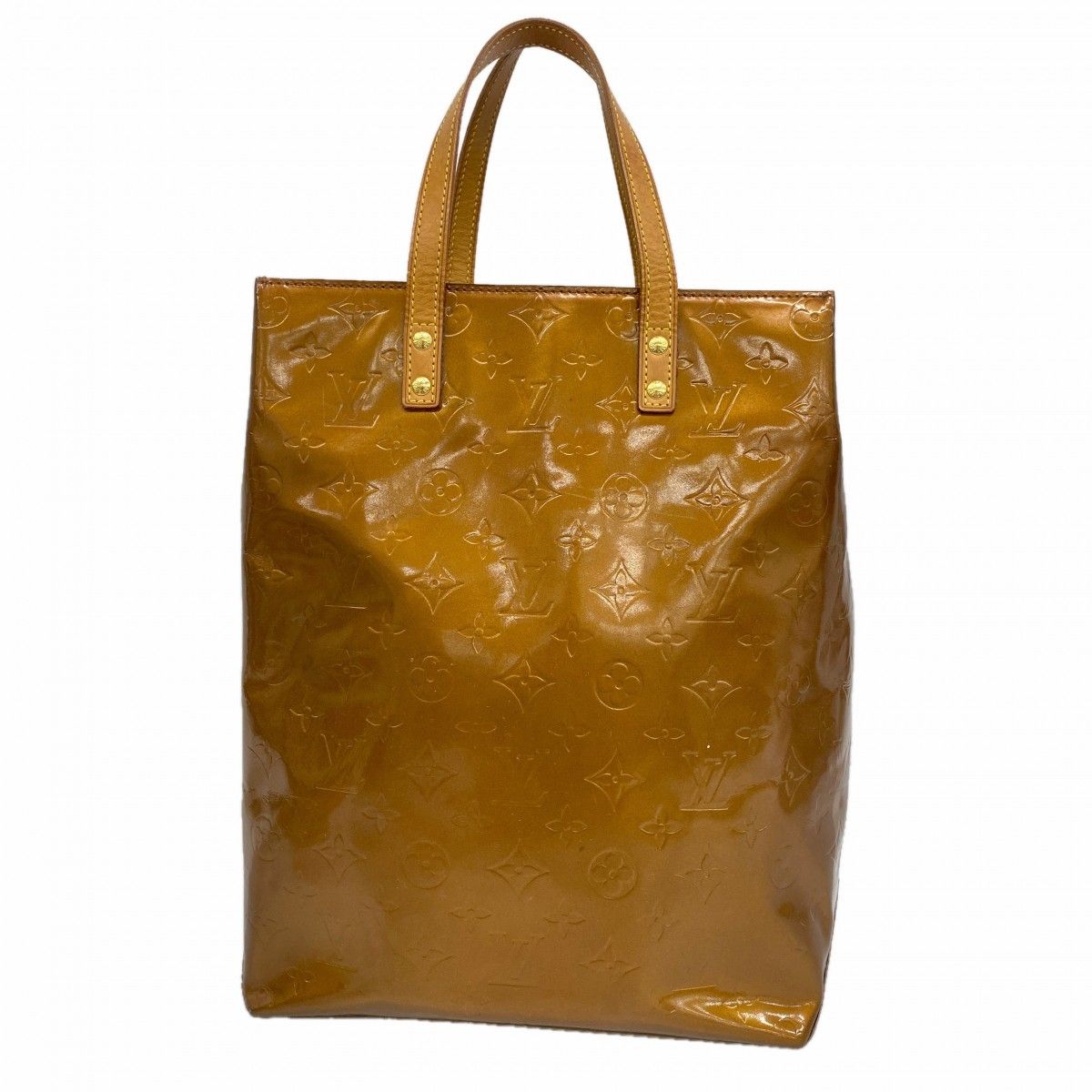 Louis Vuitton Tote Vernis Reed MM Blanc