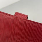 Louis Vuitton Notebook Cover Epi Agenda PM Rouge — view 9