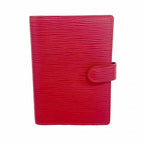 Louis Vuitton Notebook Cover Epi Agenda PM Rouge