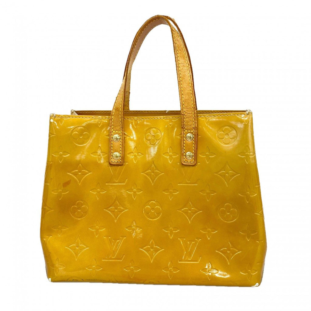 Louis Vuitton Handbag Vernis Reed PM Beige
