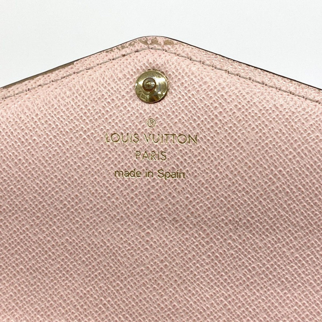 Louis Vuitton Wallet Damier Portefeuille Sarah Rose Velours — view 4