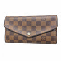 Louis Vuitton Wallet Damier Portefeuille Sarah Rose Velours