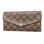 Louis Vuitton Wallet Damier Portefeuille Sarah Rose Velours