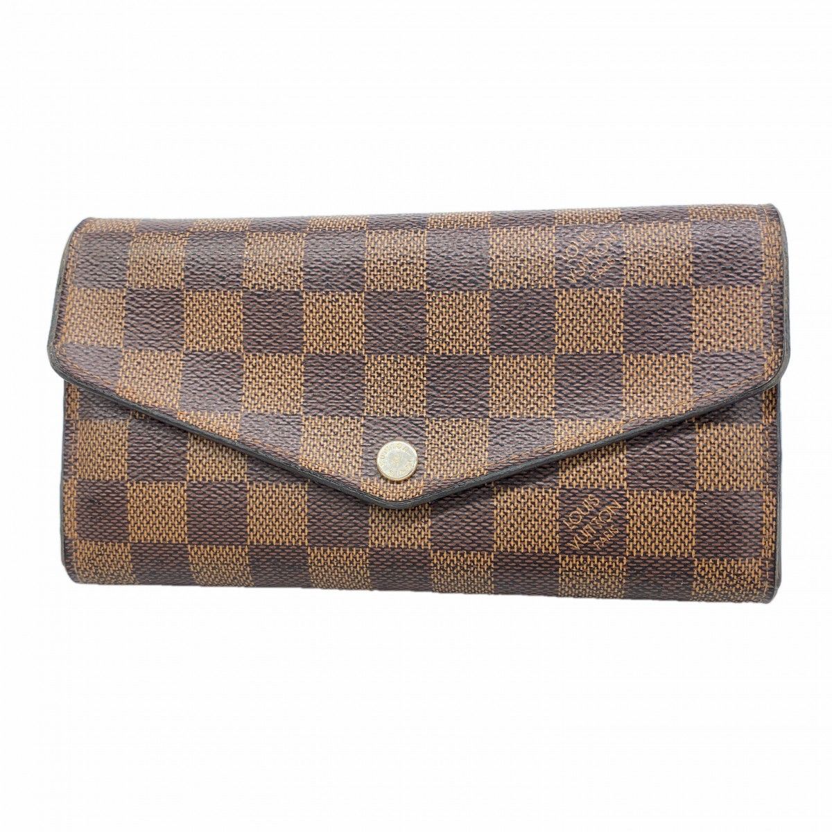 Louis Vuitton Wallet Damier Portefeuille Sarah Rose Velours