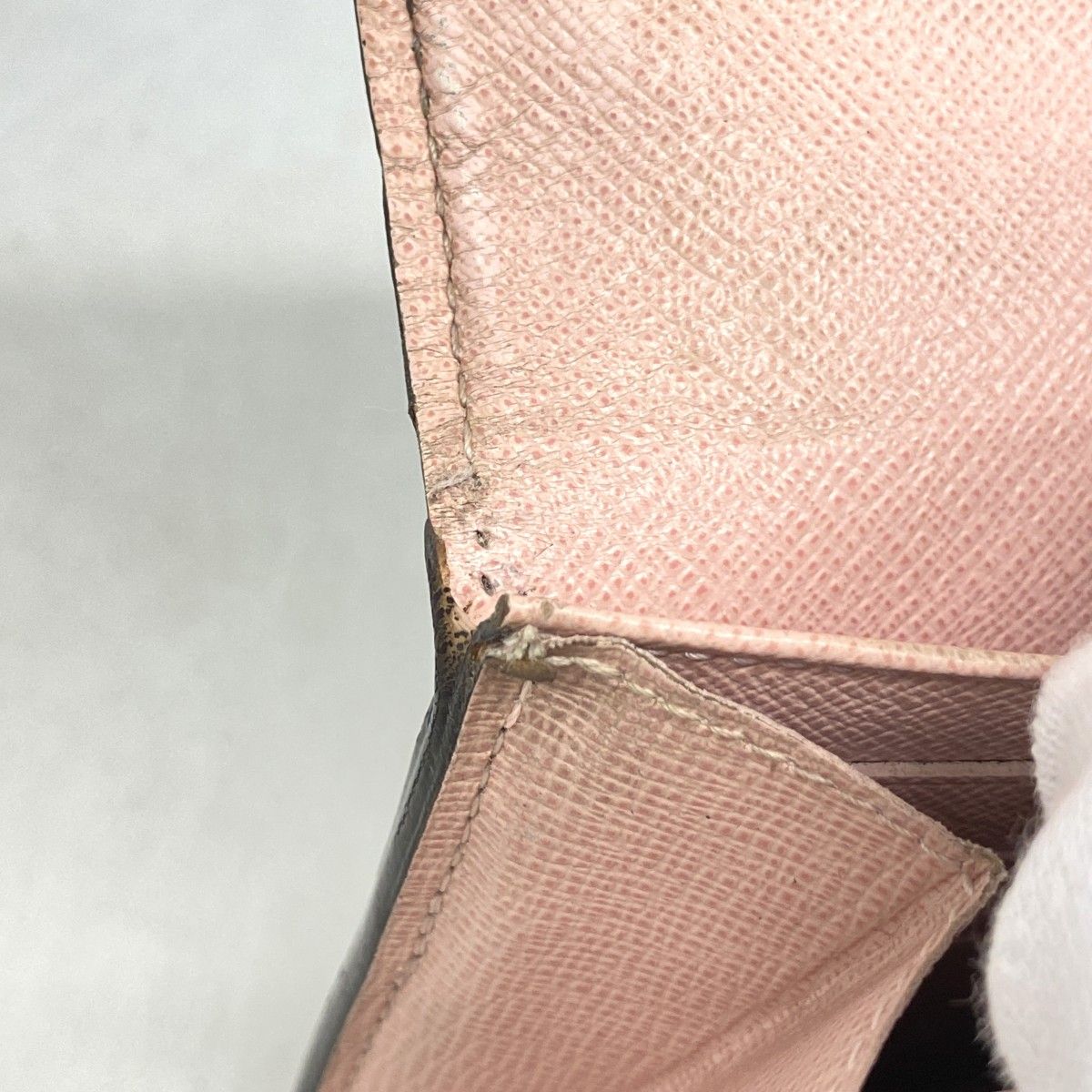 Louis Vuitton Wallet Damier Portefeuille Sarah Rose Velours — view 5