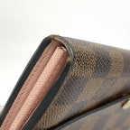 Louis Vuitton Wallet Damier Portefeuille Sarah Rose Velours — view 6