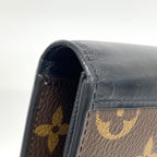 Louis Vuitton Wallet Monogram Macassar Portefeuille Brazza Brown — view 5