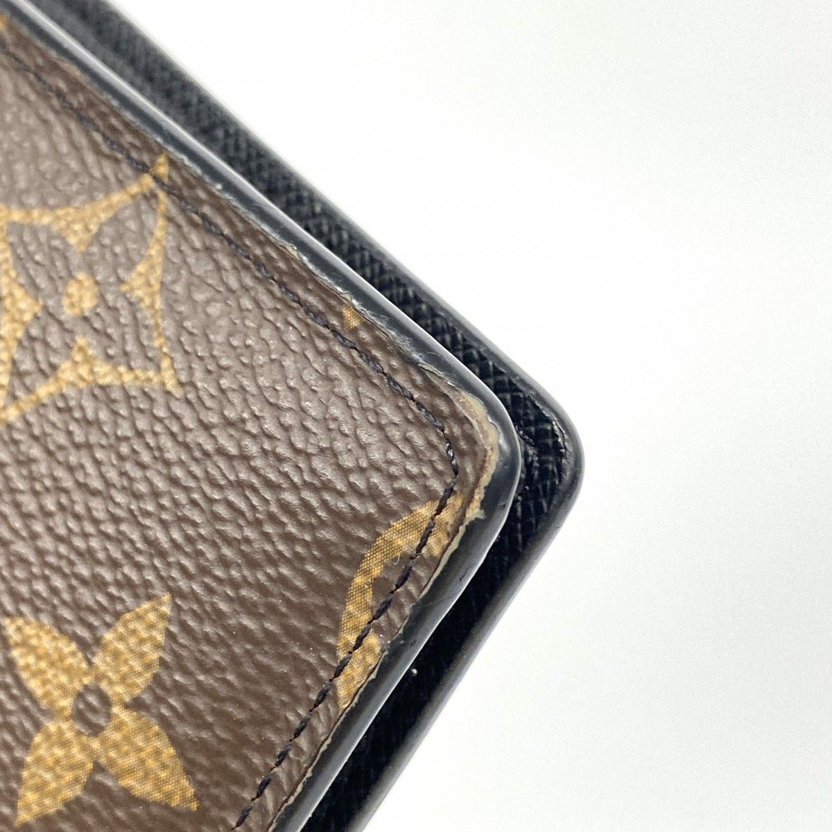 Louis Vuitton Wallet Monogram Macassar Portefeuille Brazza Brown — view 7