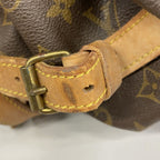 Louis Vuitton Shoulder Bag Monogram Saumur 35 Brown — view 6