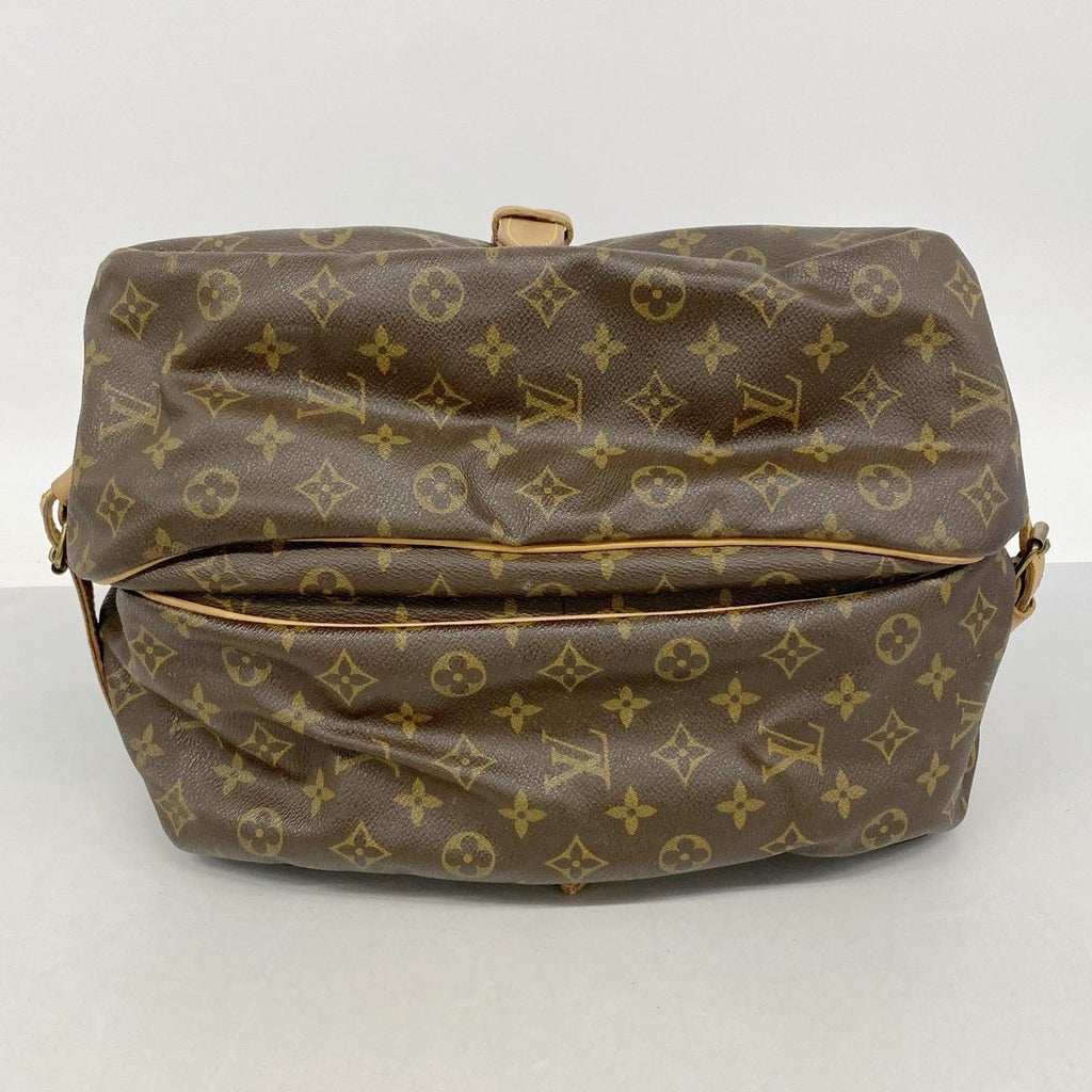 Louis Vuitton Shoulder Bag Monogram Saumur 35 Brown — view 3