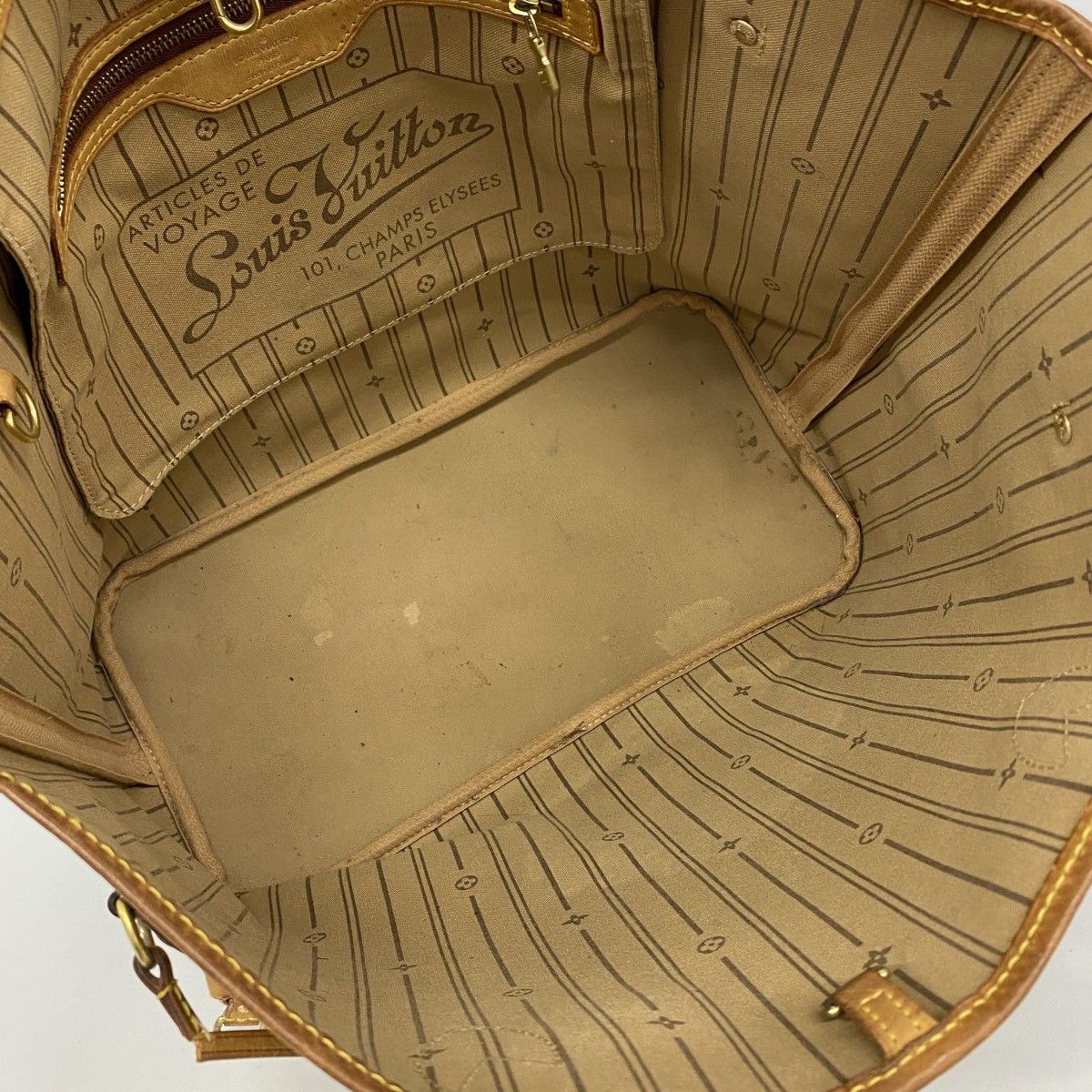 Louis Vuitton Tote Monogram Neverfull MM Brown — view 4