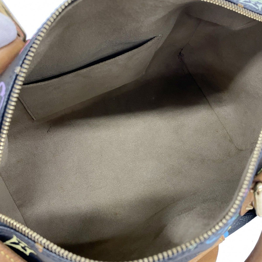 Louis Vuitton Handbag Monogram Multicolor Speedy 30 Noir — view 4