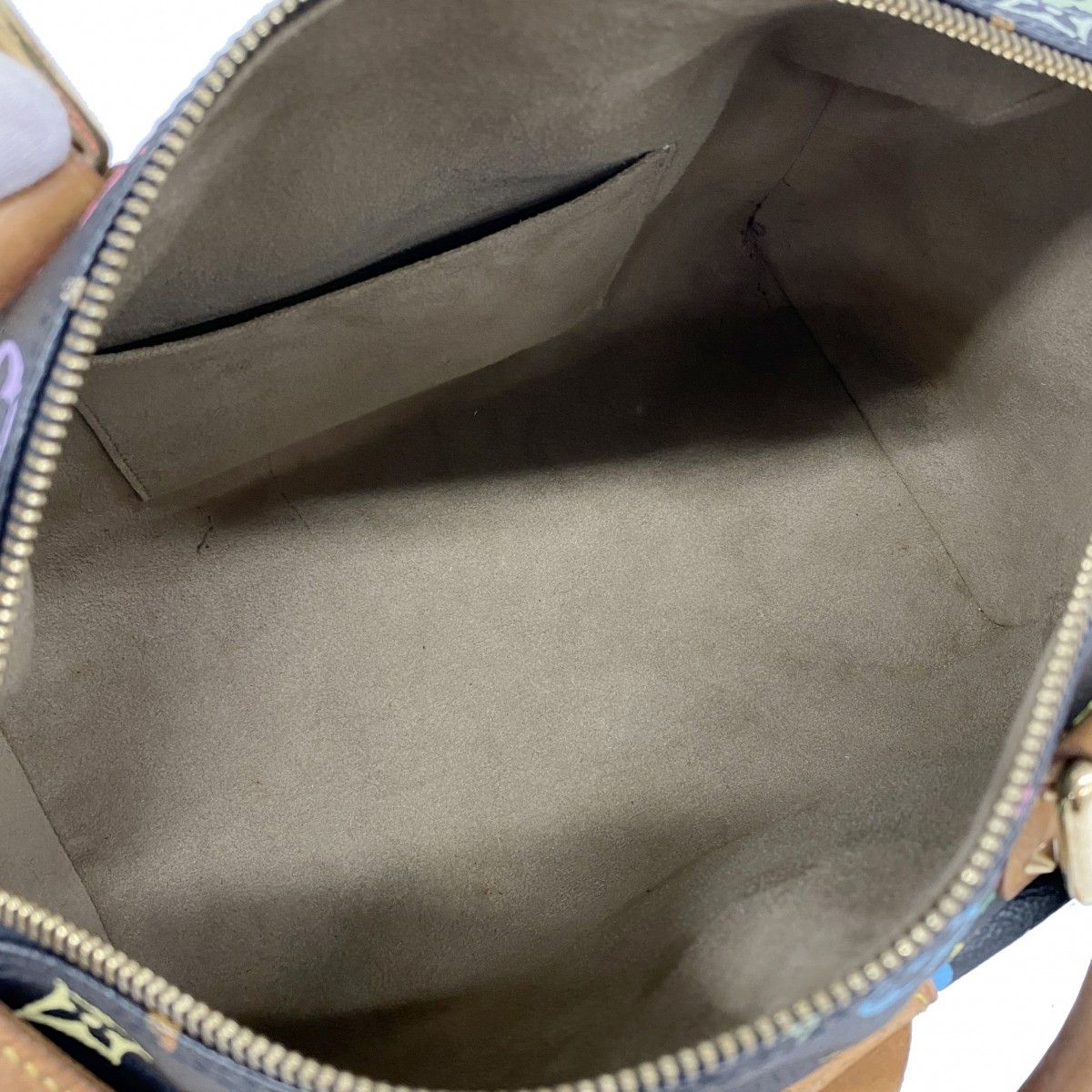 Louis Vuitton Handbag Monogram Multicolor Speedy 30 Noir — view 4