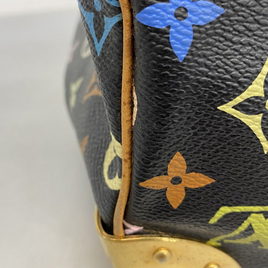Louis Vuitton Handbag Monogram Multicolor Speedy 30 Noir — view 7