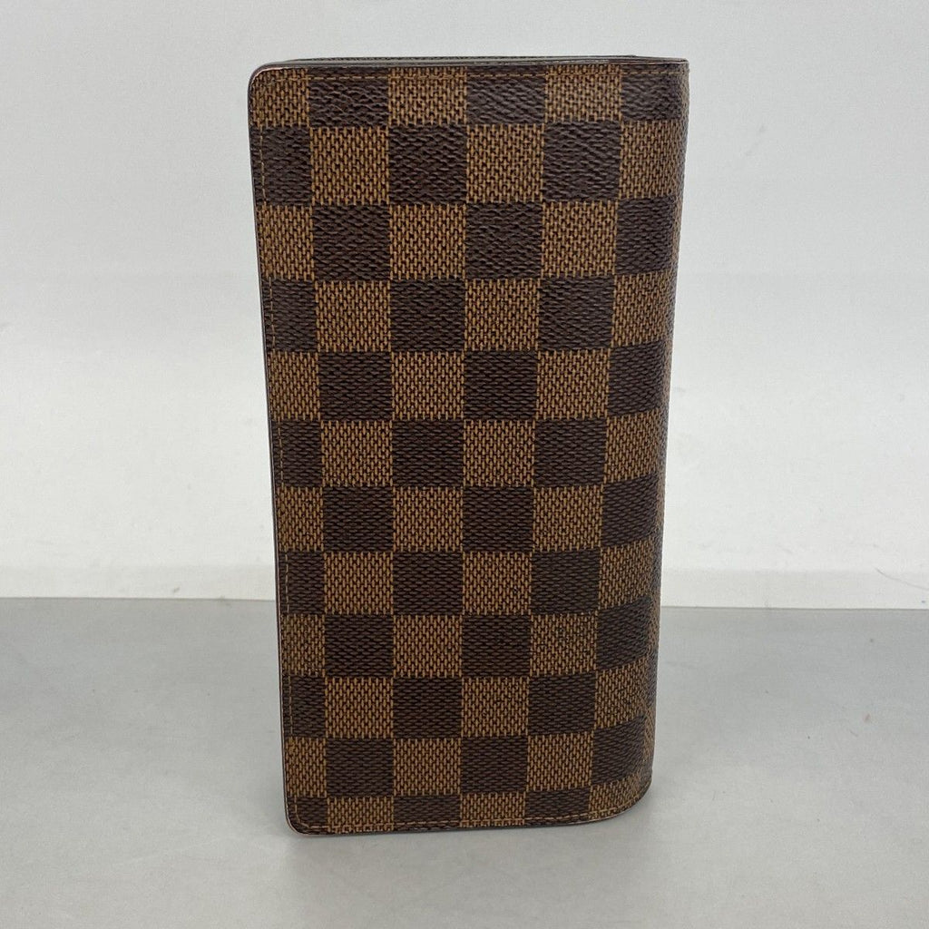 Louis Vuitton Wallet Damier Portefeuille Brazza Ebene — view 9