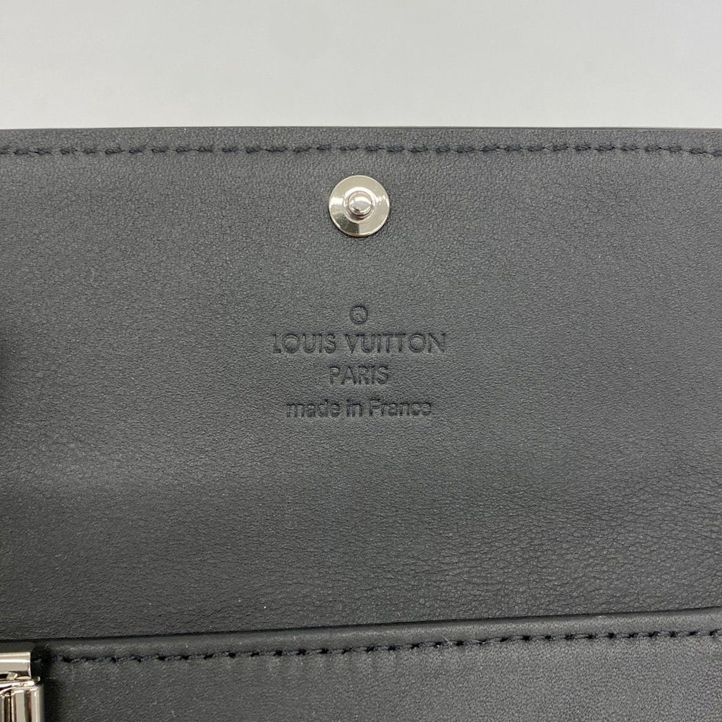 Louis Vuitton Key Case Taurillon Multicles 6 Black Key Holder — view 4