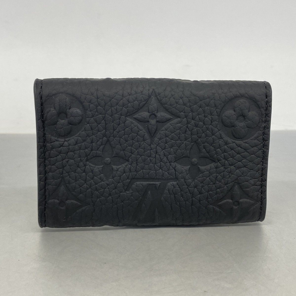 Louis Vuitton Key Case Taurillon Multicles 6 Black Key Holder — view 7