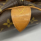 Louis Vuitton Boston Bag Monogram Keepall 45 Brown — view 5