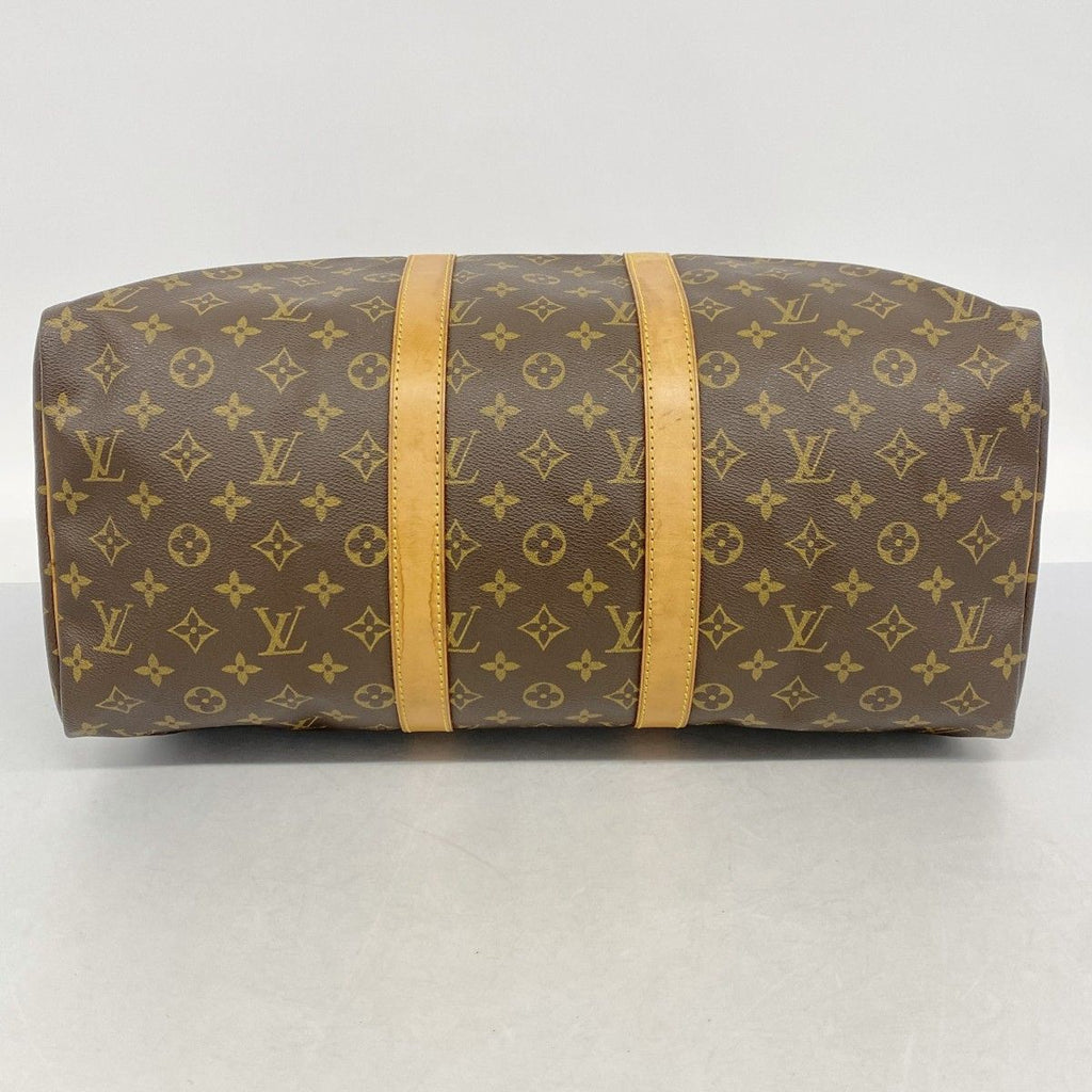 Louis Vuitton Boston Bag Monogram Keepall 45 Brown — view 3