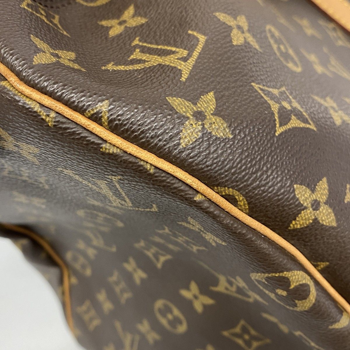 Louis Vuitton Boston Bag Monogram Keepall 45 Brown — view 8