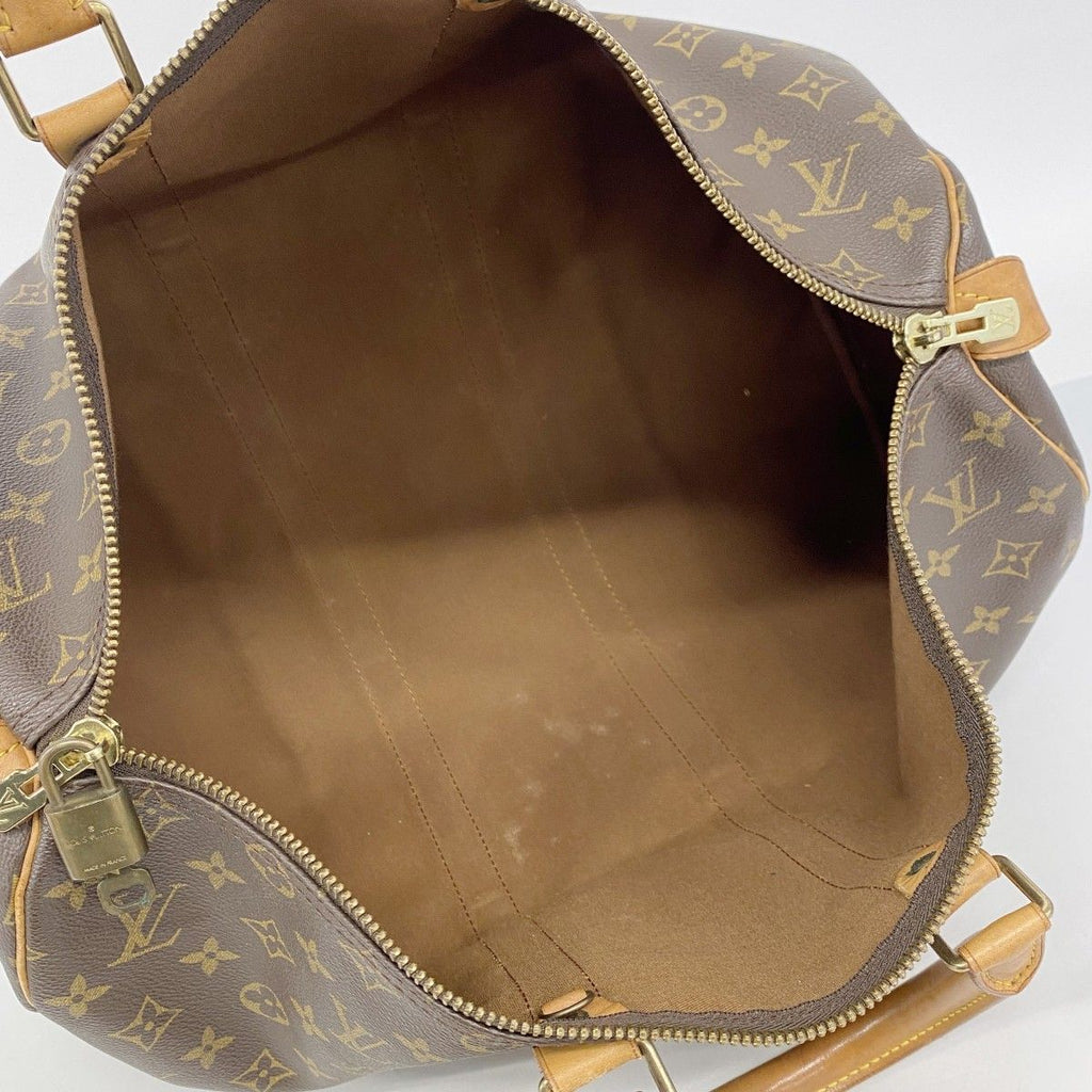 Louis Vuitton Boston Bag Monogram Keepall 45 Brown — view 4