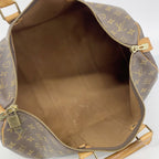 Louis Vuitton Boston Bag Monogram Keepall 45 Brown — view 4