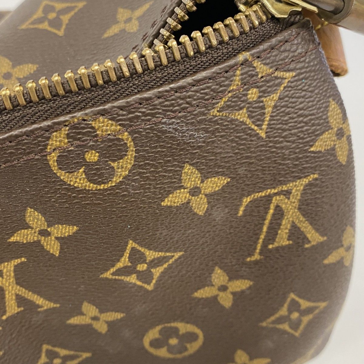 Louis Vuitton Boston Bag Monogram Keepall 45 Brown — view 9