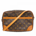 Louis Vuitton Shoulder Bag Monogram Trocadero 27 Brown