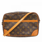 Louis Vuitton Shoulder Bag Monogram Trocadero 27 Brown