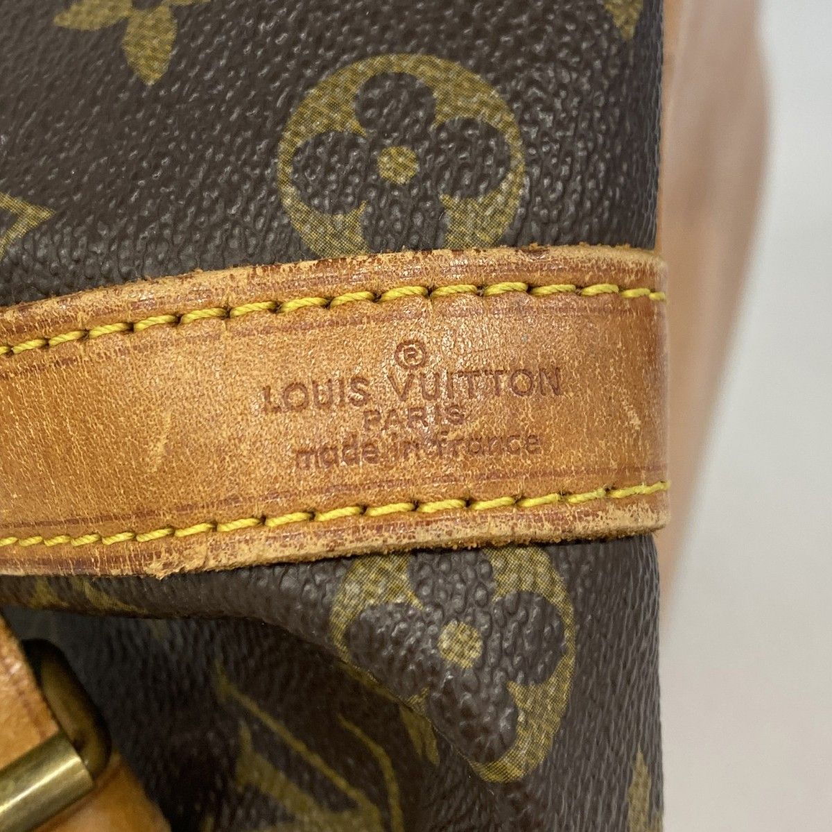 Louis Vuitton Shoulder Bag Monogram Petit Noe Brown — view 5