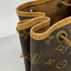 Louis Vuitton Shoulder Bag Monogram Petit Noe Brown — view 6