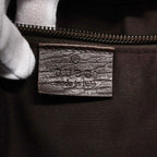 Gucci Tote GG Supreme Brown Silver — view 5