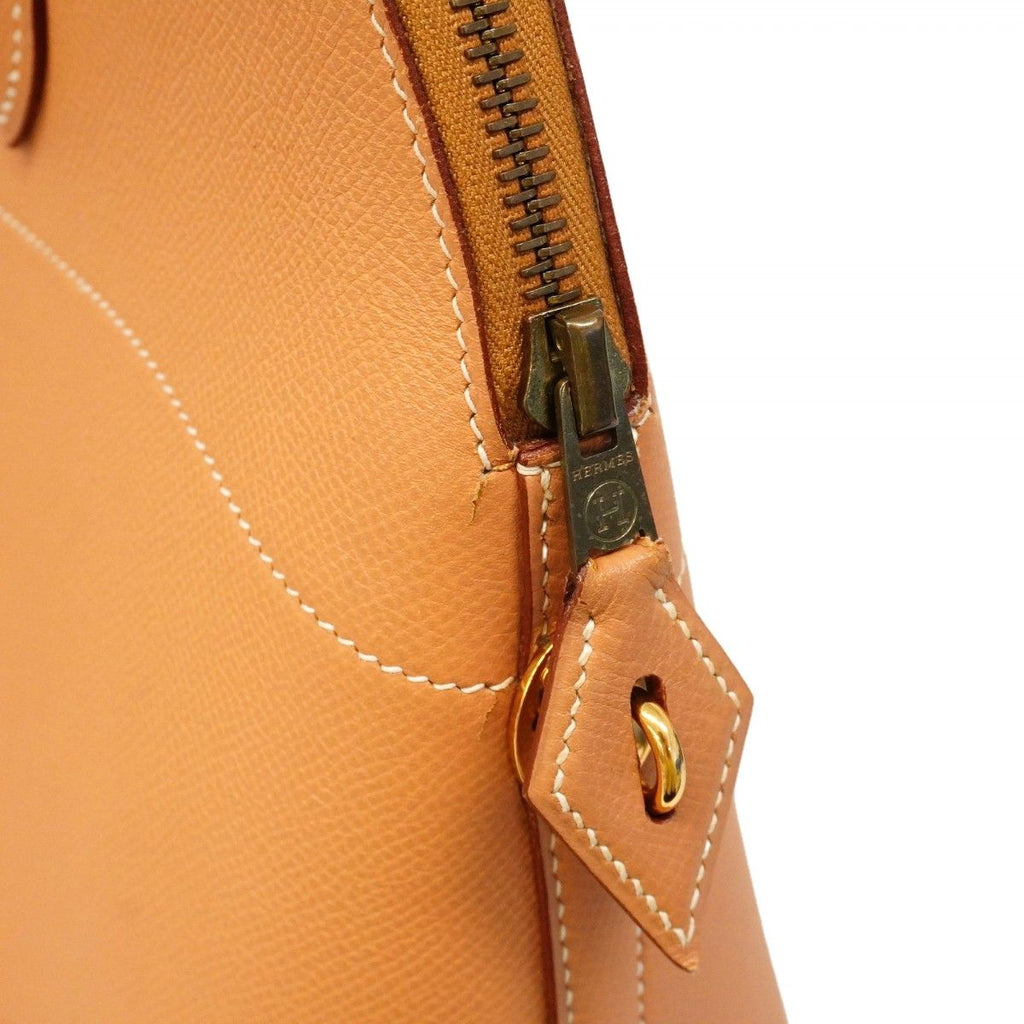 Hermes Handbag Bolide 35 Courchevel Natural Sable Gold — view 7