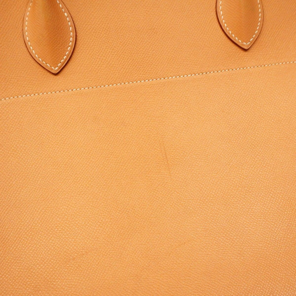Hermes Handbag Bolide 35 Courchevel Natural Sable Gold — view 9