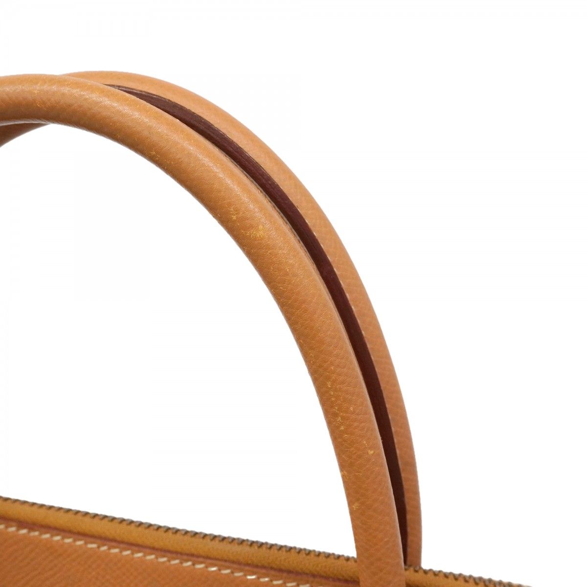 Hermes Handbag Bolide 35 Courchevel Natural Sable Gold — view 8