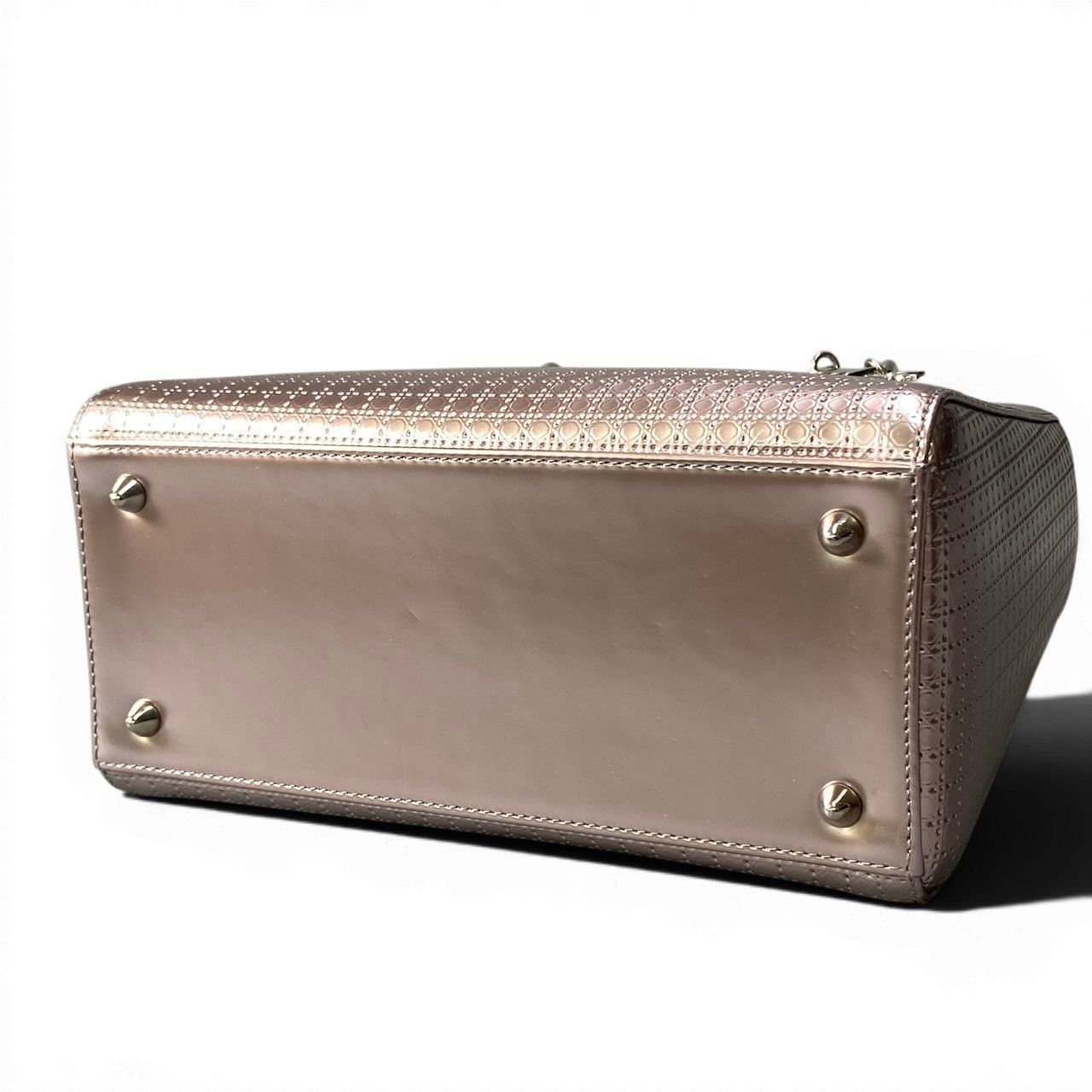 Dior Lady Handbag Metallic Pink — view 5