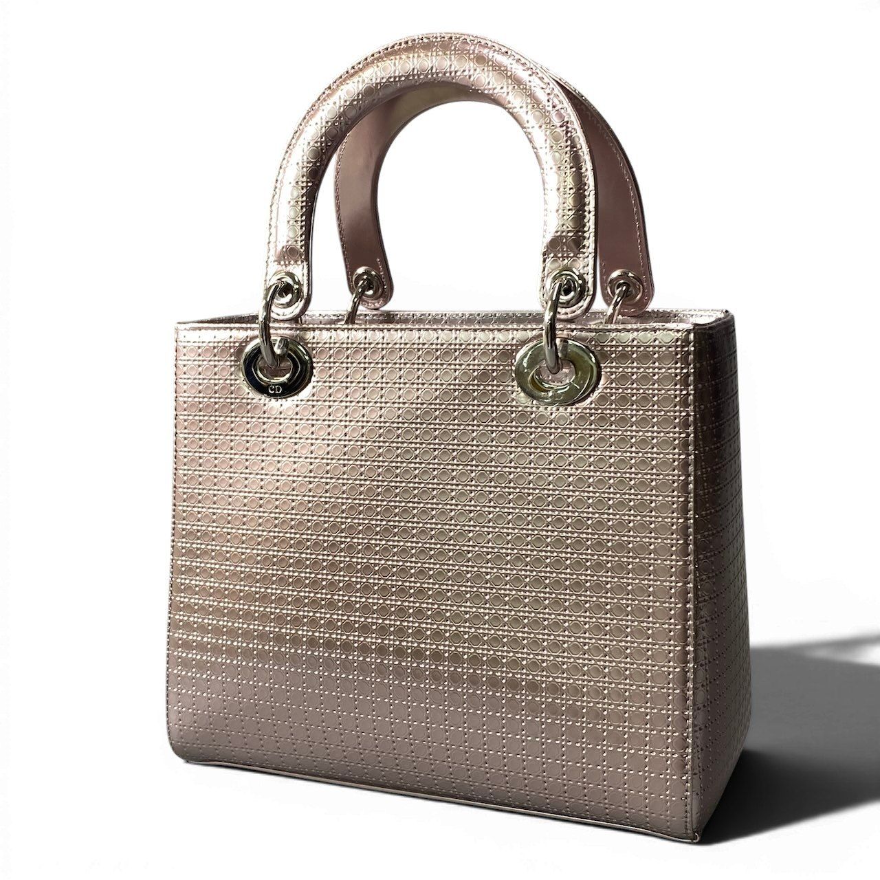 Dior Lady Handbag Metallic Pink — view 3
