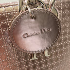 Dior Lady Handbag Metallic Pink — view 8