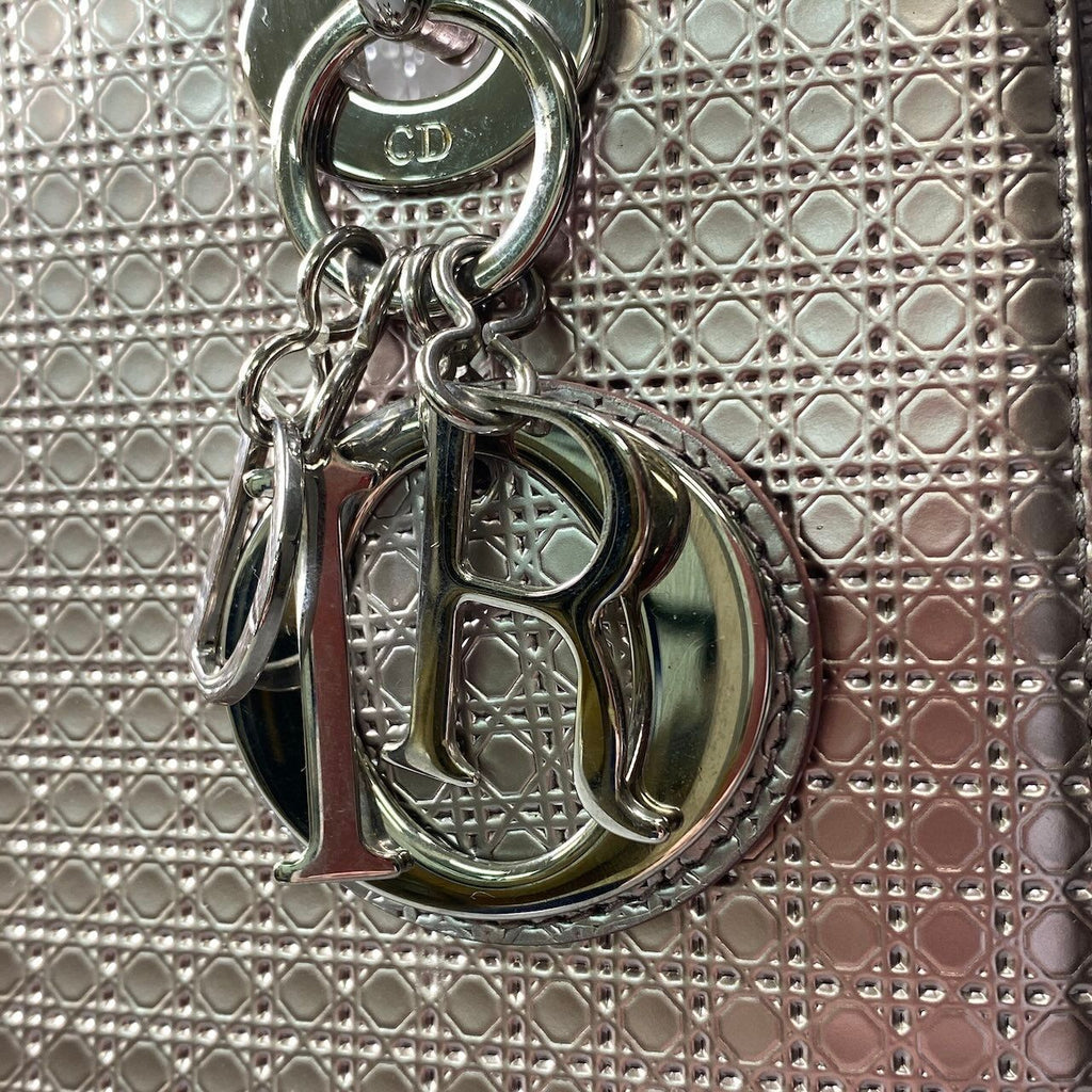 Dior Lady Handbag Metallic Pink — view 7