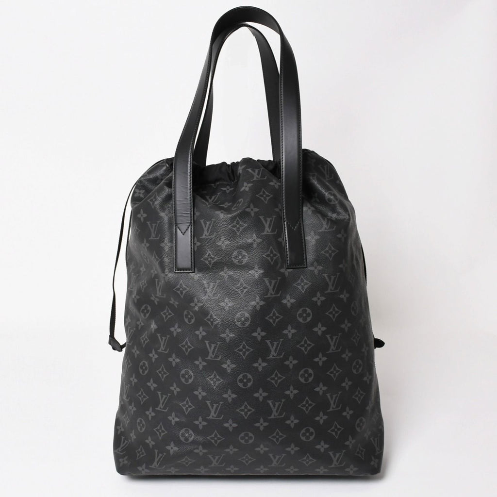 Louis Vuitton Monogram Eclipse Cabas Light Tote Bag Black — view 2