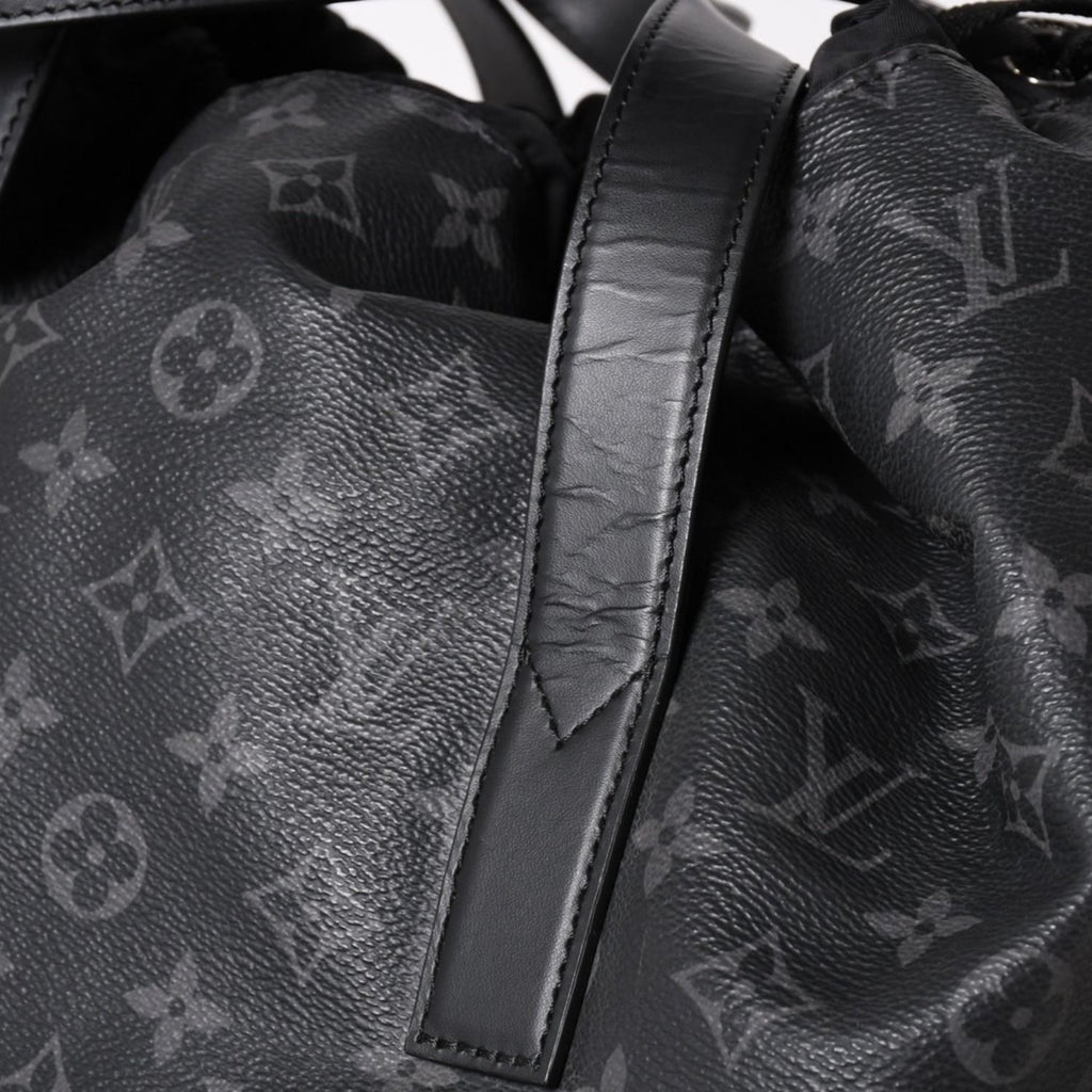 Louis Vuitton Monogram Eclipse Cabas Light Tote Bag Black — view 6