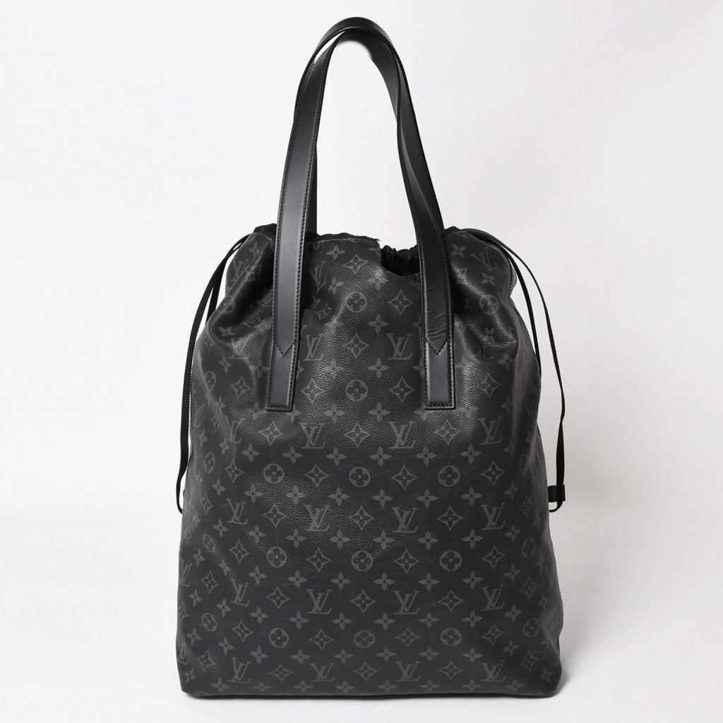 Louis Vuitton Monogram Eclipse Cabas Light Tote Bag Black