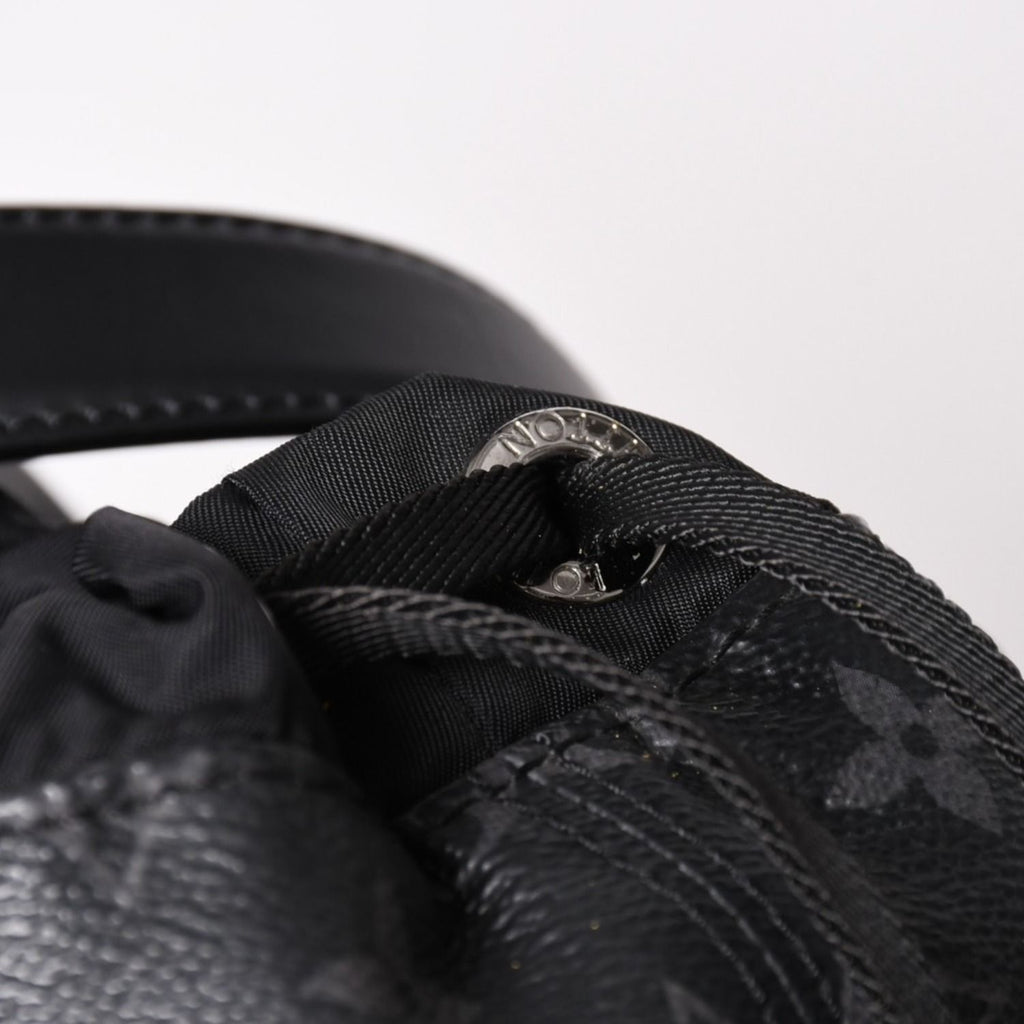 Louis Vuitton Monogram Eclipse Cabas Light Tote Bag Black — view 8